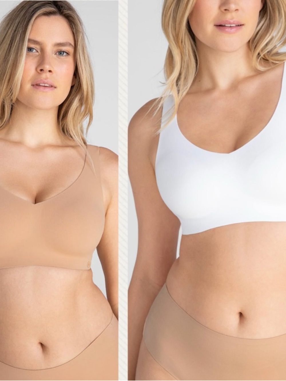 Honeylove SoftForm Pullover Bra Bundle (Qty 2) | Sand & Astral | Size 2X | NWT